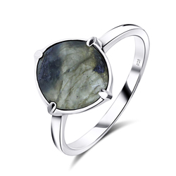 Labradorite Silver Rings NSR-2213